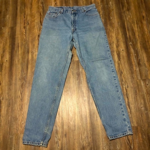Vintage Levi's 550 Jeans Women's 13 Relaxed Fit Tapered Leg Baggy High Rise - Picture 1 of 6
